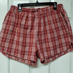 NEVER WORN!! Vlazom Women’s Plaid Shorts.  Sz XL